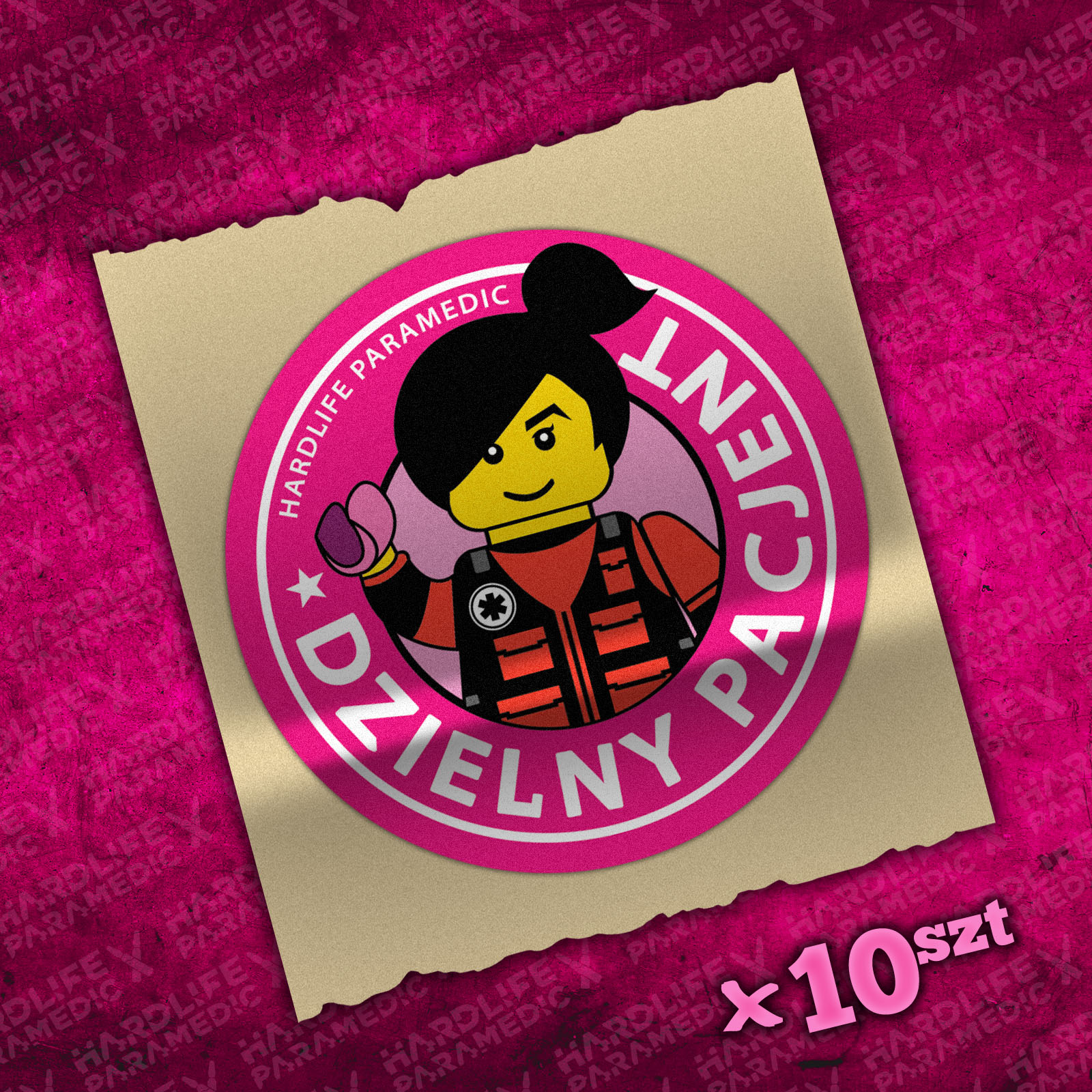 Dzielny Pacjent Dziewczynka x10